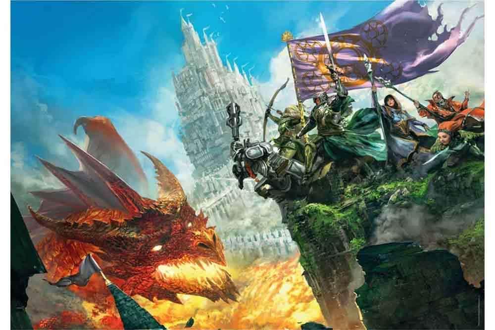 DUNGEONS & DRAGONS - Dragonfire - Cube Puzzle 500P