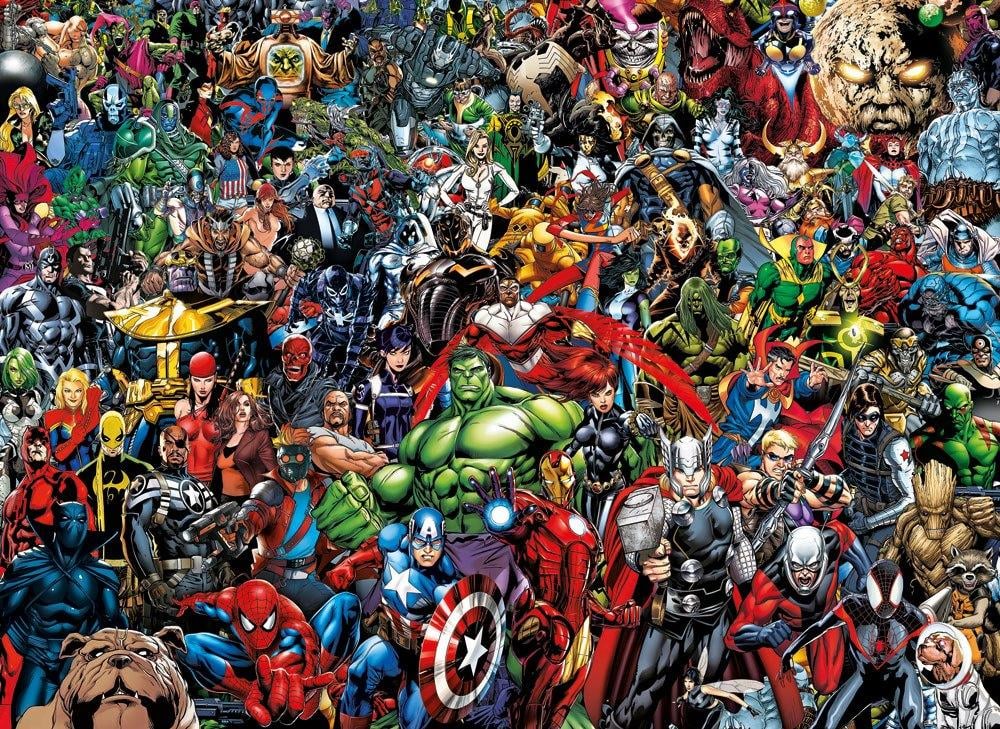 MARVEL - 80th Anniversary - Puzzle 1000P