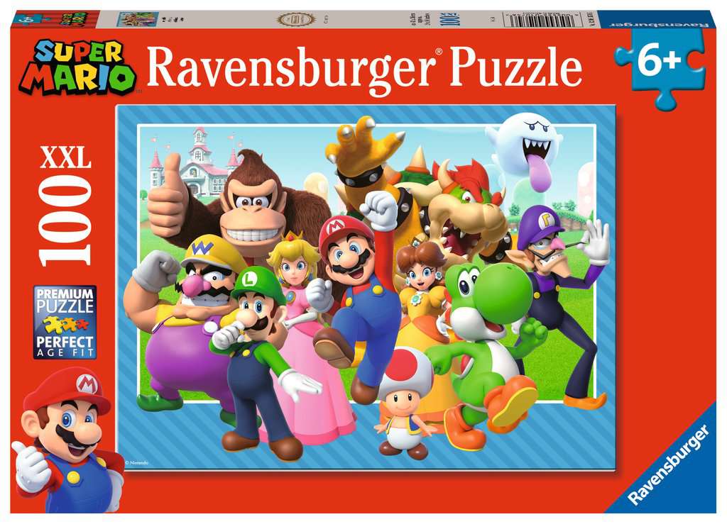 SUPER MARIO - Let's-a-go - Puzzle 100P XXL
