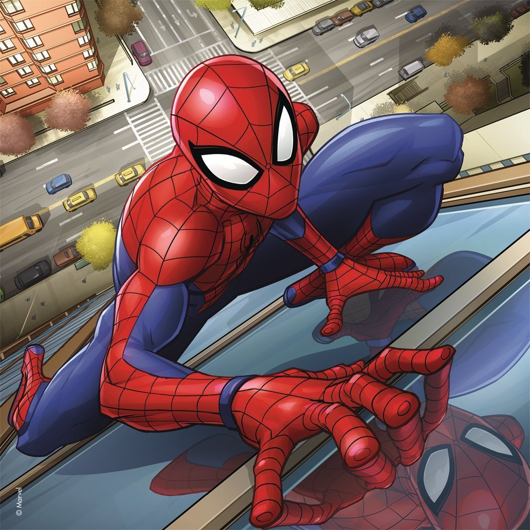 SPIDER-MAN - In action - 3 Puzzle 49P
