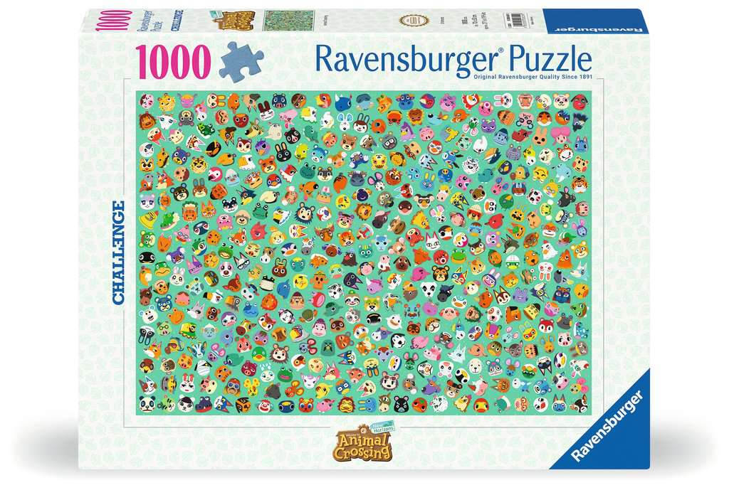 ANIMAL CROSSING - Puzzle Challenge 1000P