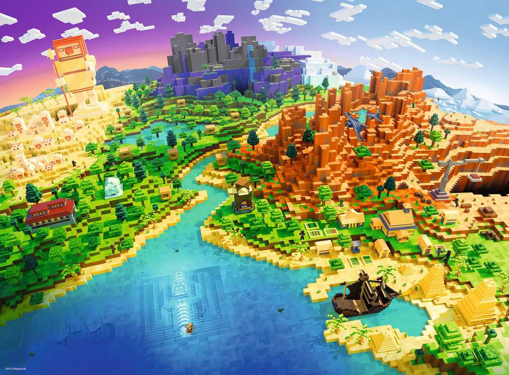MINECRAFT - Puzzle 500P