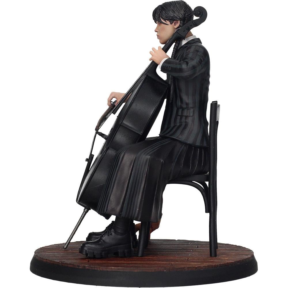 WEDNESDAY with her Cello - Figure 15cm