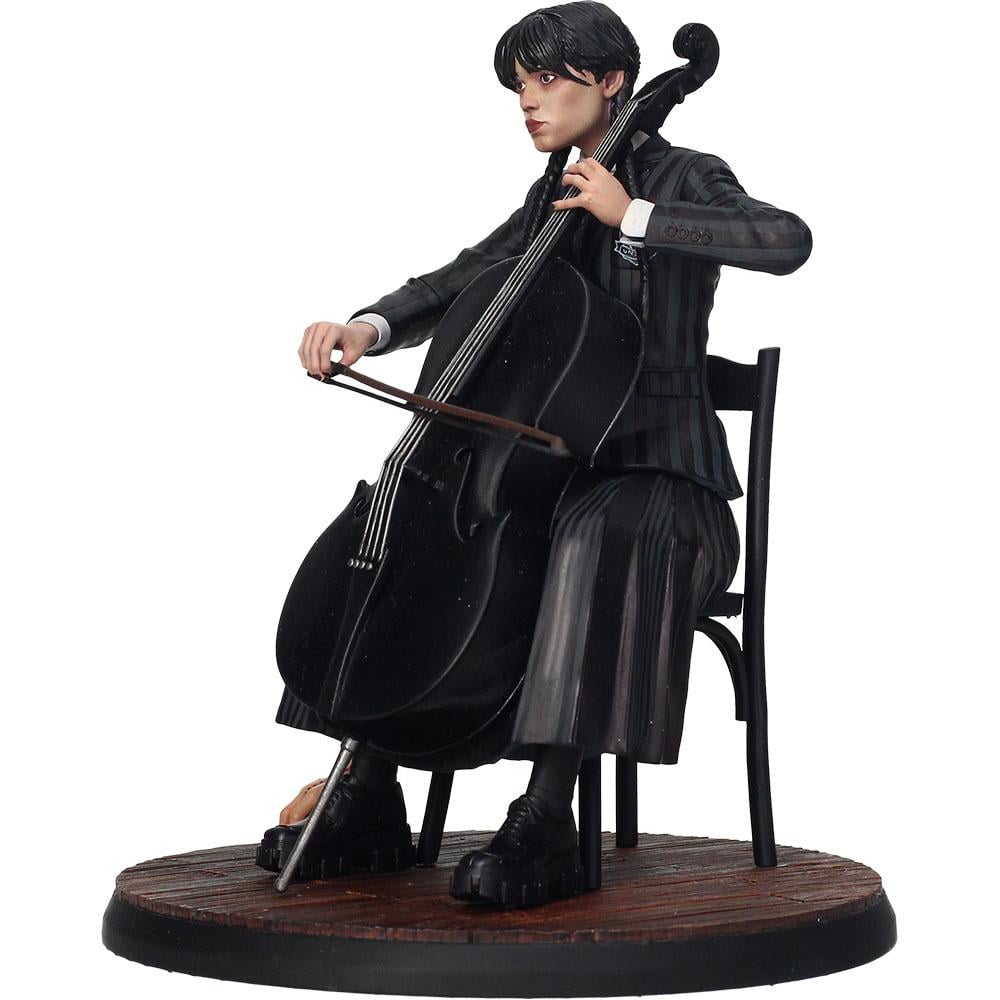 WEDNESDAY with her Cello - Figure 15cm