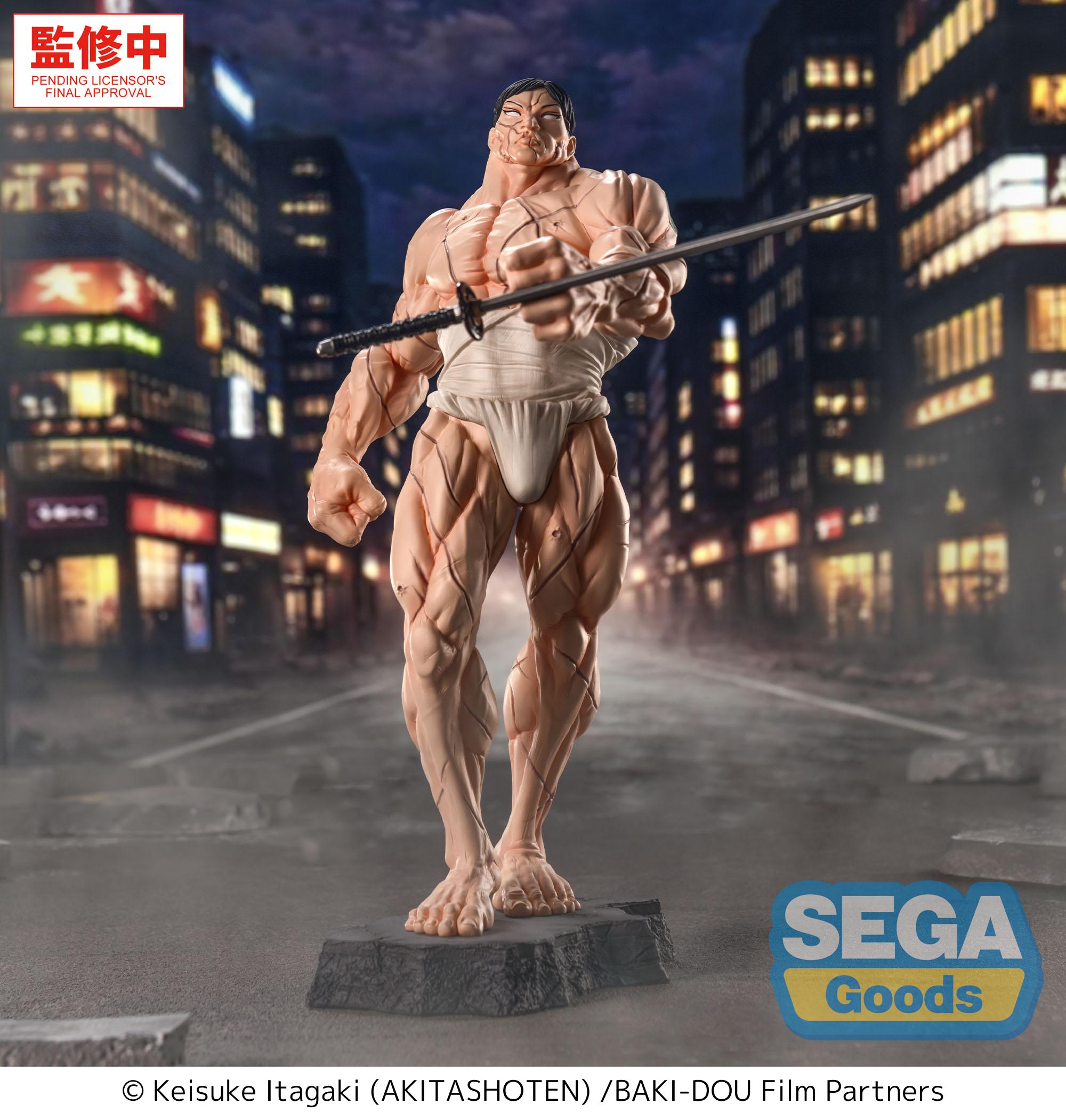 BAKI-DOU - Kaoru Hanayama - Figure Luminasta 23cm