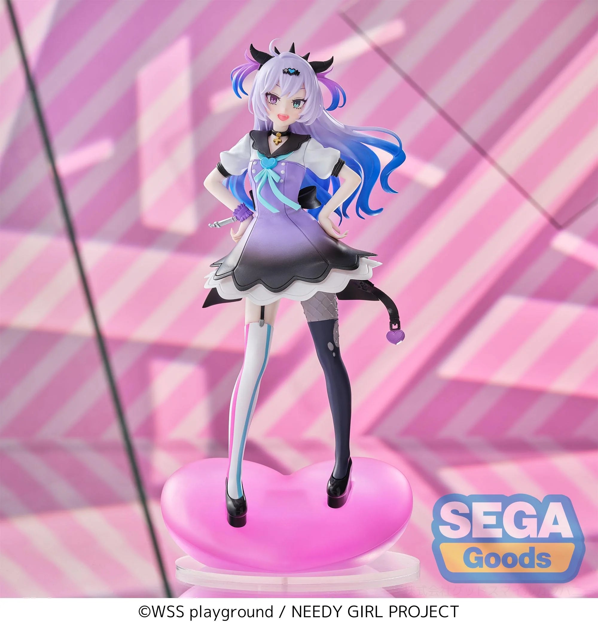 NEEDY GIRL OVERDOSE - Purple Lollipop - Figure XStellar 20cm