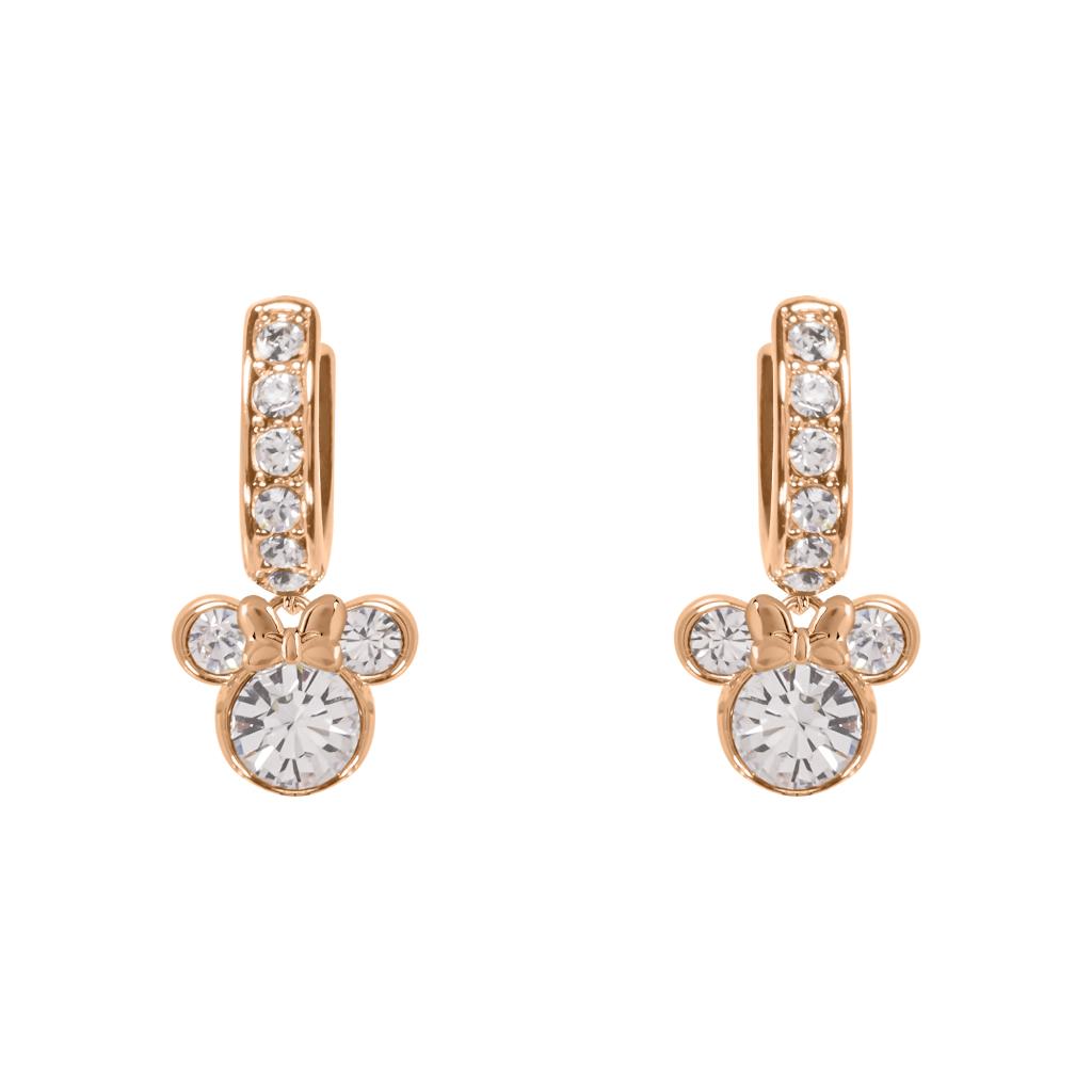 MINNIE -Mother & Daughter Set- Silver Brass Plated Necklace + Earrings