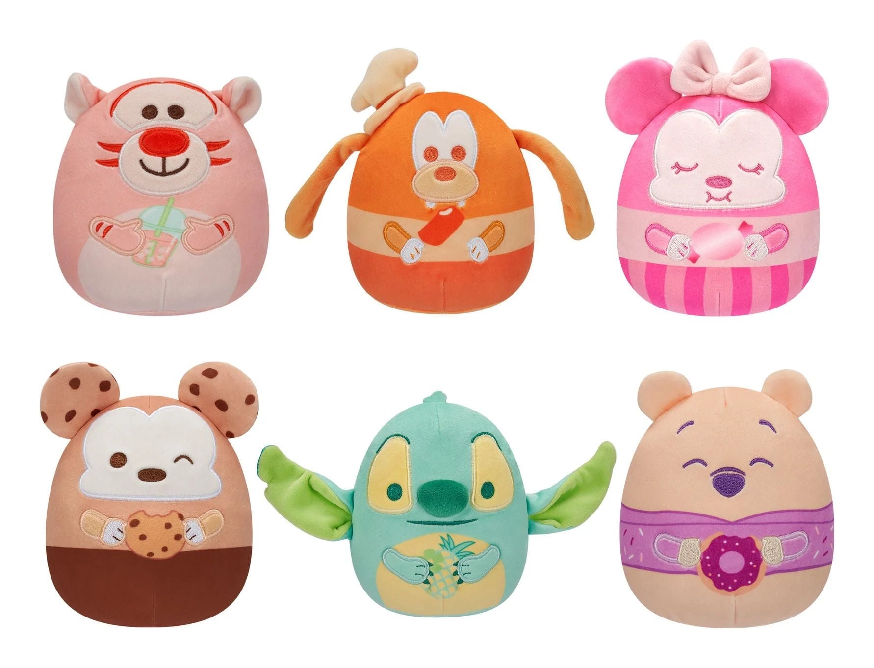 SQUISHMALLOWS - Little Plush 5" Disney Unscented Wave 2 Assort. 9pcs