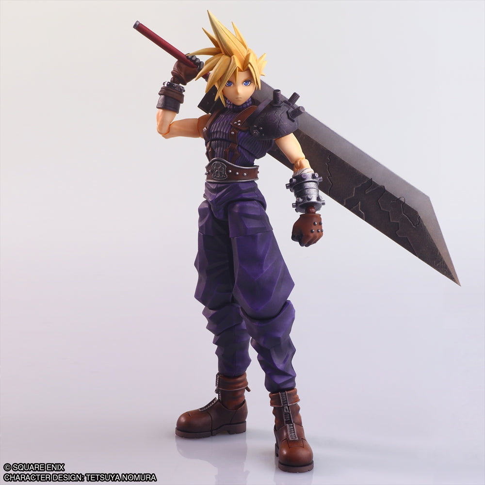 FINAL FANTASY VII Remake - Cloud - Structure Arts Cloud Strife 16cm