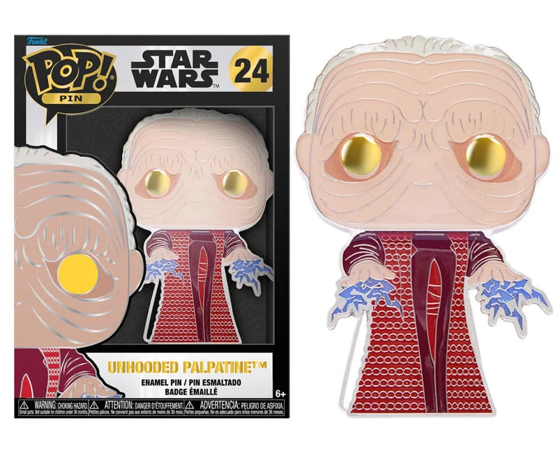 STAR WARS – Pop Large Emaille Pin Nr. 24 – Unhooded Palpatine