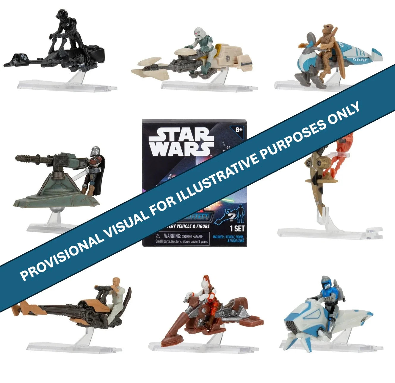 STAR WARS - Blind Vehicle (2" Vehicle & Figure Assortment)