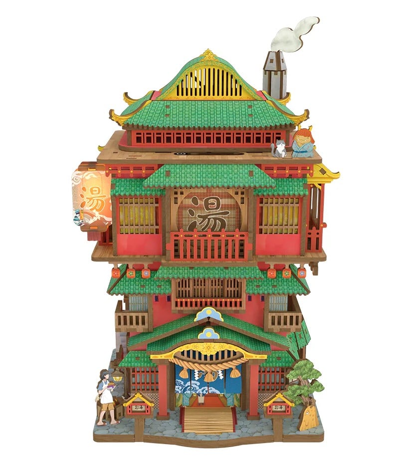 ONSEN SAGA - DIY Desktop Storage - 383pcs