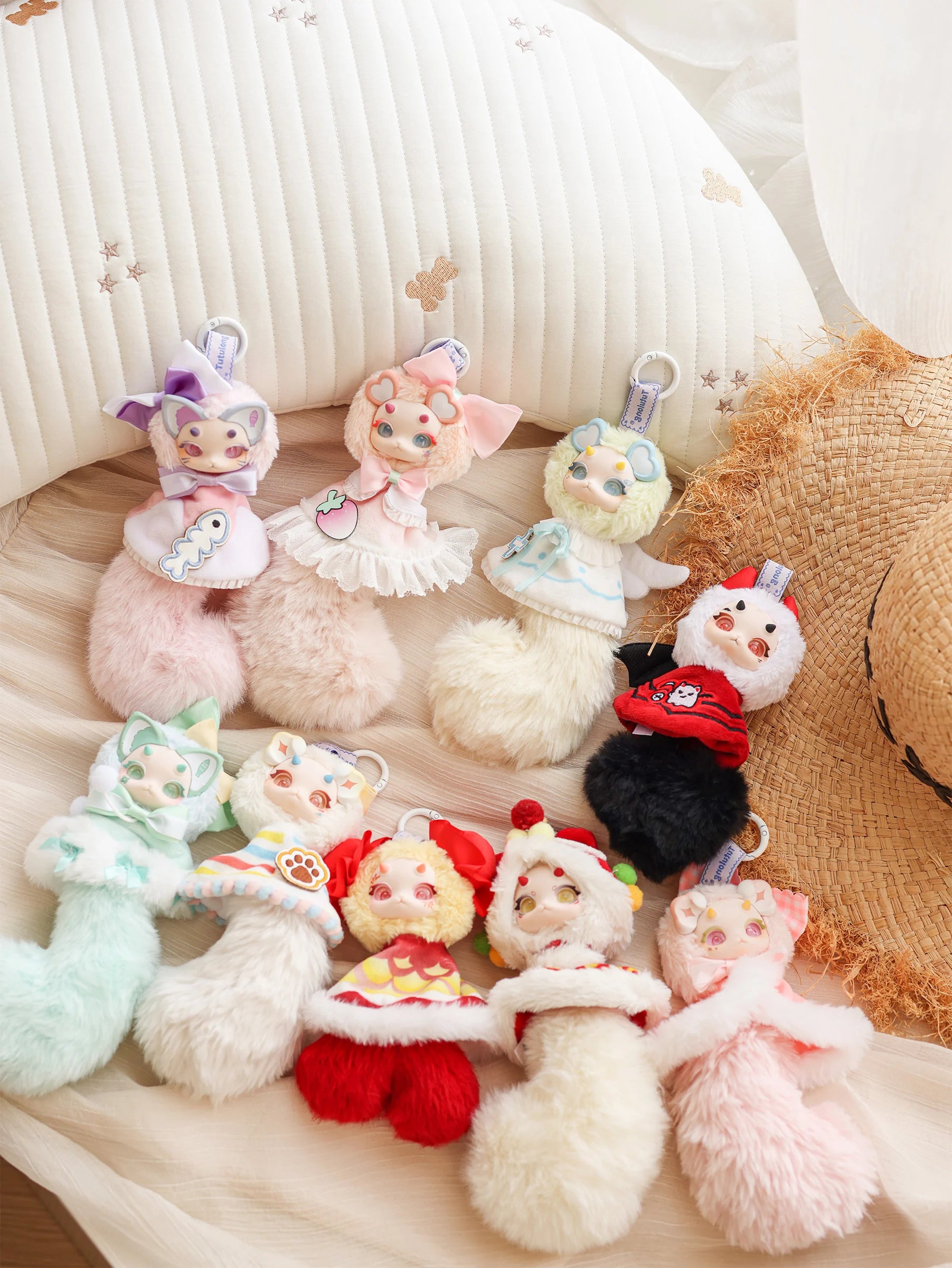 TUTULONG - Cat Dragon Star Wish catcher BLIND BOX (8pcs) - 11.2cm