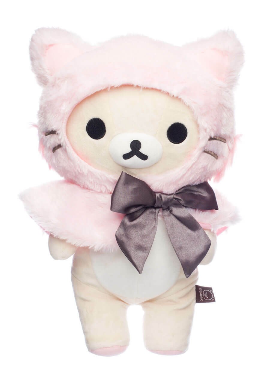 KORILAKKUMA PINK CAT - Medium Plush 33cm