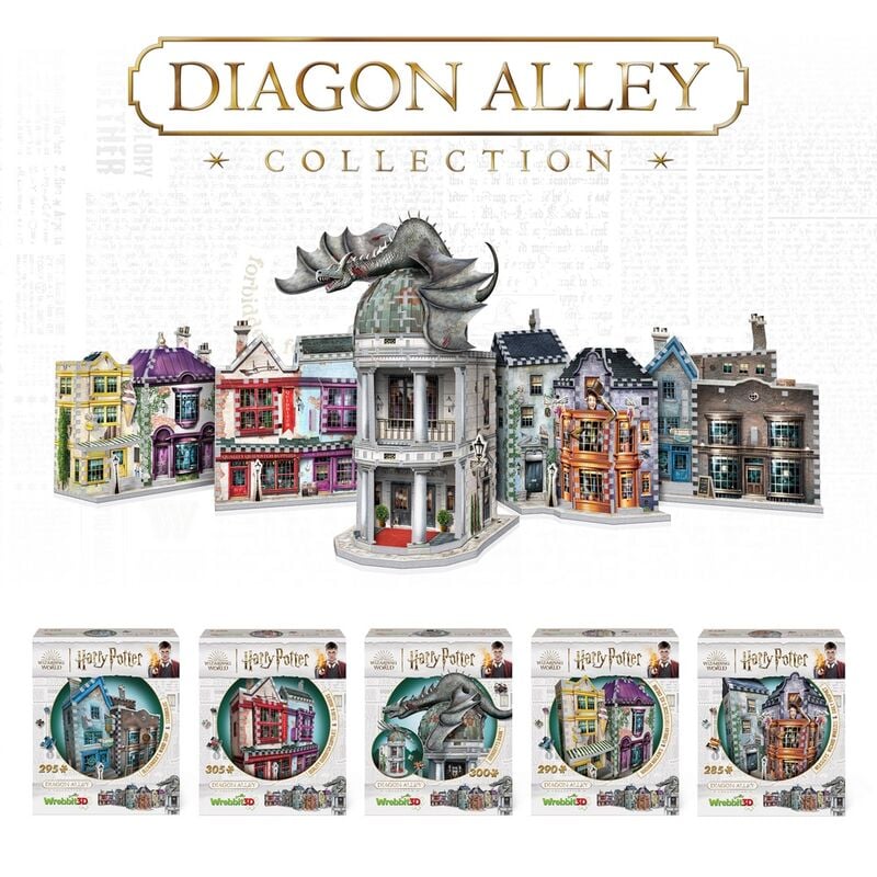 HARRY POTTER - Puzzle 3D - Gringotts Bank - 300 Pces