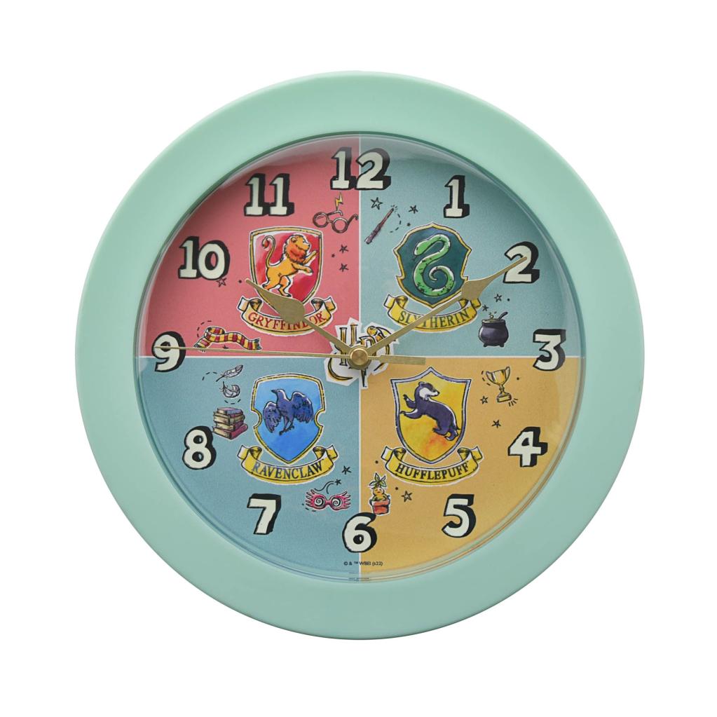 HARRY POTTER - The Four Houses - 'Glow In The Dark' Wall Clock