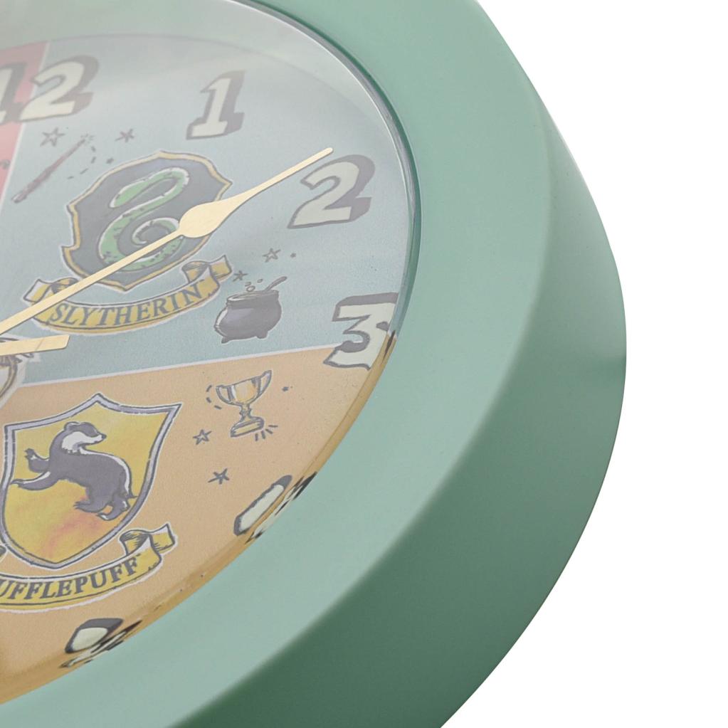HARRY POTTER - The Four Houses - 'Glow In The Dark' Wall Clock