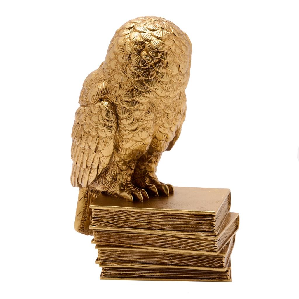 HARRY POTTER - Hedwige - Gold Figure 20cm