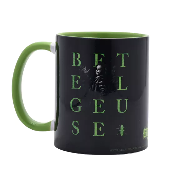 BEETLEJUICE - Black&Green - Nightmare - Mug Interieur Coloré - 312 ml