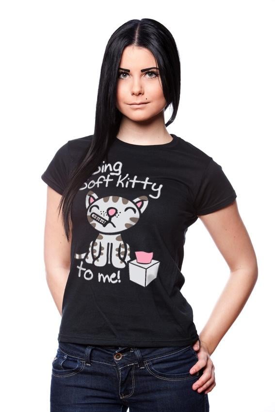 THE BIG BANG - T-Shirt GIRL Sing Soft Kitty For Me (S)