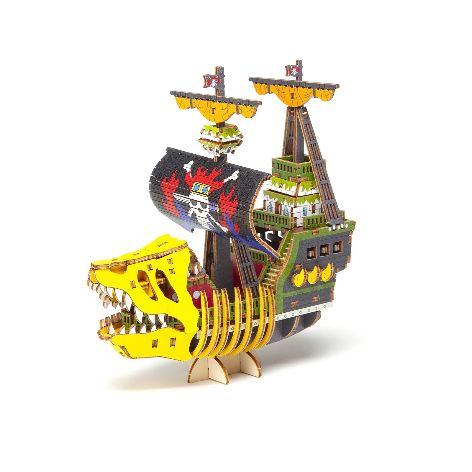 ONE PIECE - Victoria Punk - Wood Model Kit 12.5x7x13.5cm
