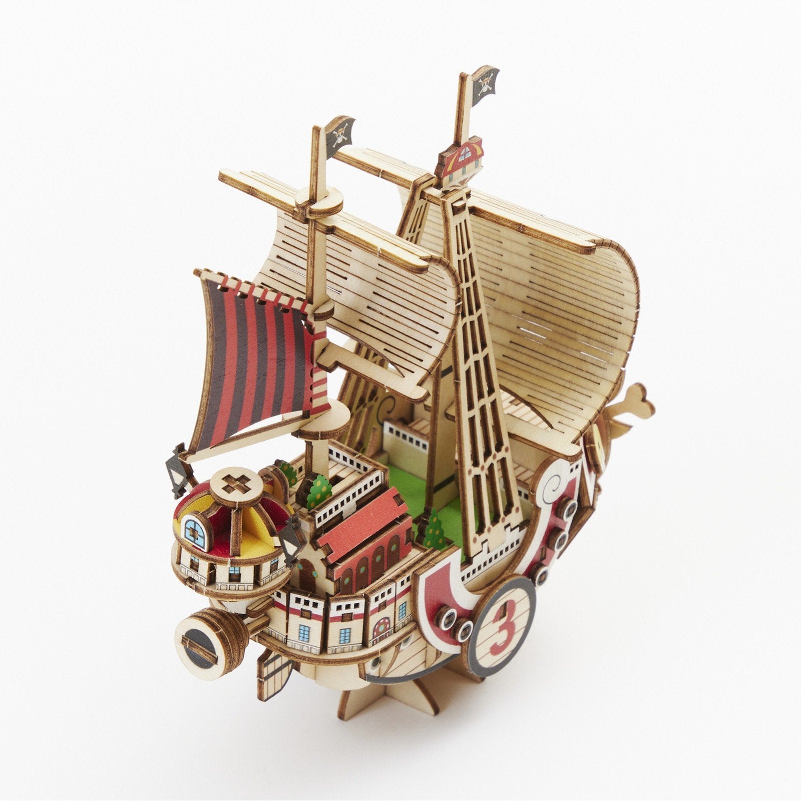 ONE PIECE - Thousand Sunny - Wood Model Kit 14.5cm