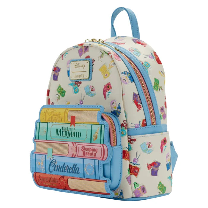 DISNEY - Princess Books - Backpack LoungeFly '23x25x11cm'