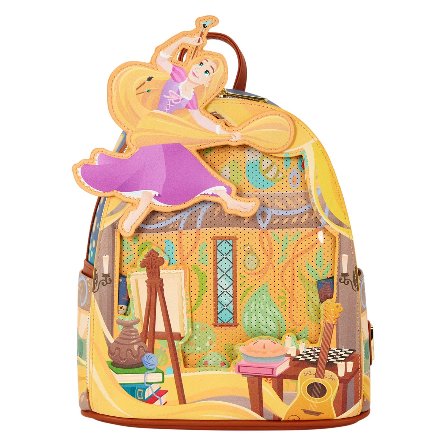 TANGLED - Rapunzel painting - Mini Backpack Loungefly