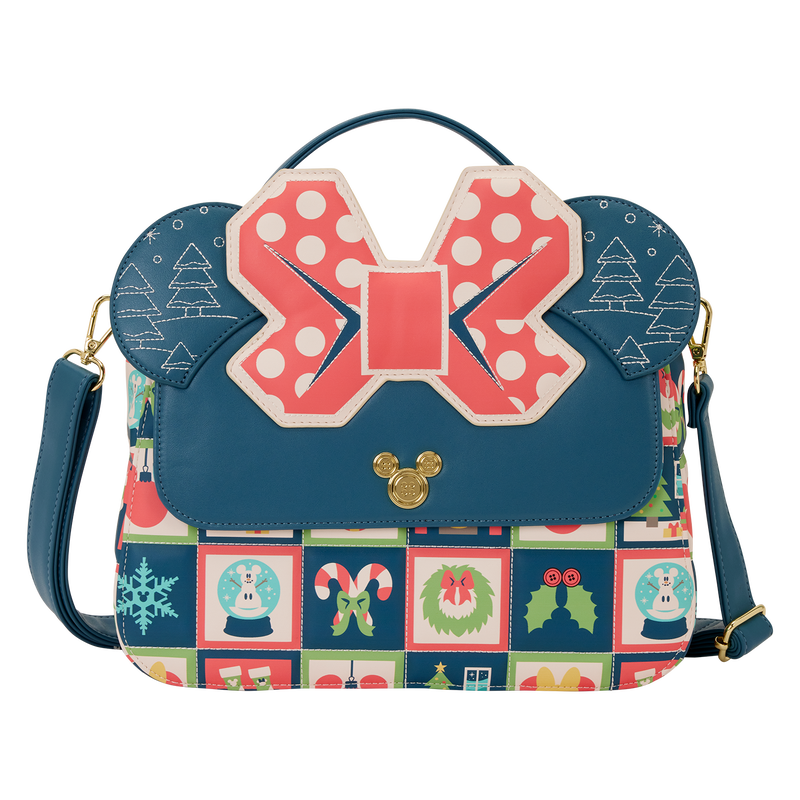 DISNEY - Mickey & Minnie "Holiday" - Crossbody bag Loungefly