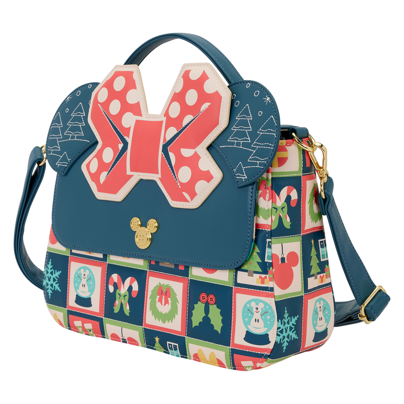 DISNEY - Mickey & Minnie "Holiday" - Crossbody bag Loungefly