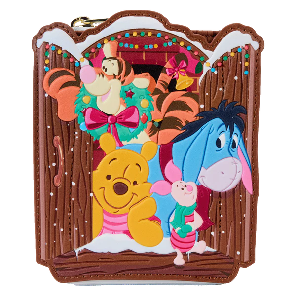 WINNIE THE POOH - Holiday Scene - Wallet LoungeFly