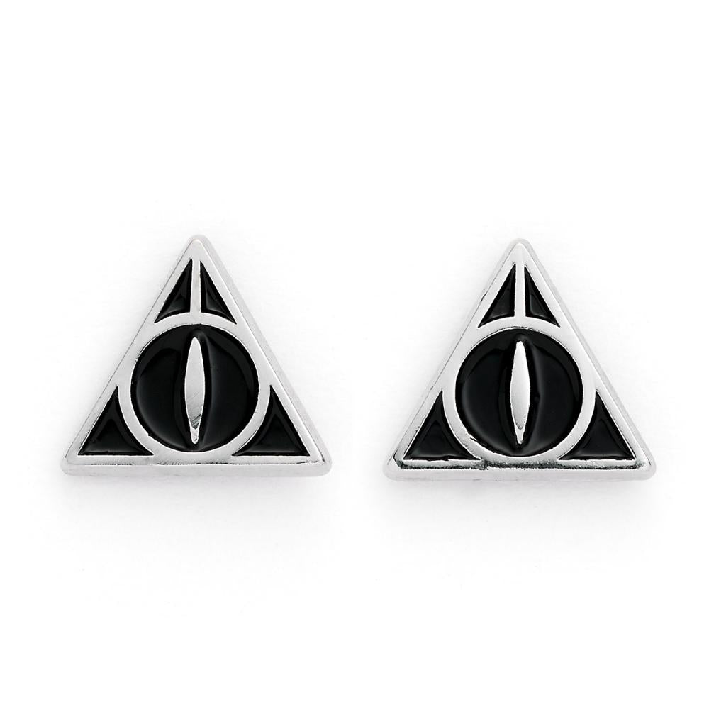 HARRY POTTER - Earrings - Deathly Hallows - Black