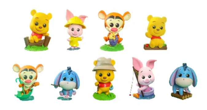 WINNIE THE POOH - Assortiment 8 Fig. Cosbi 8cm