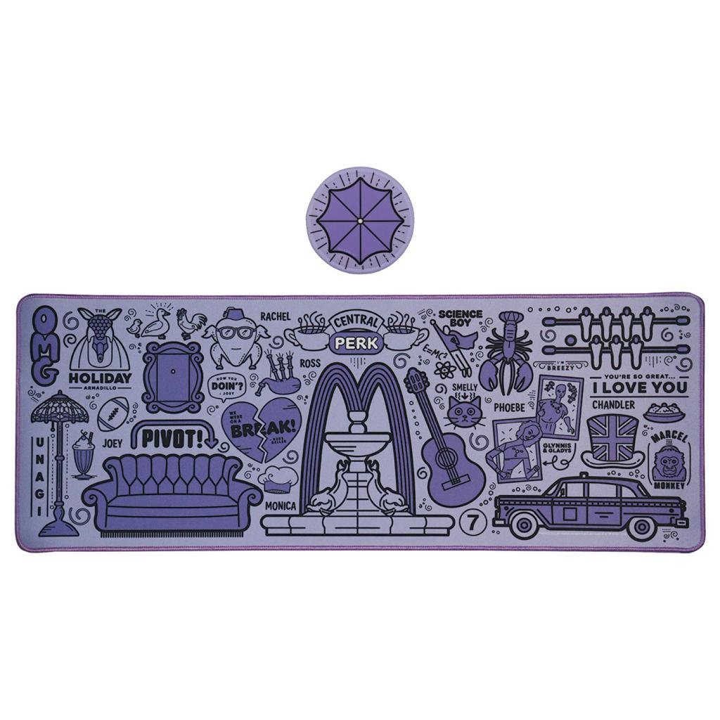FRIENDS - 30th - XL Desktop Mat + 1 Coaster