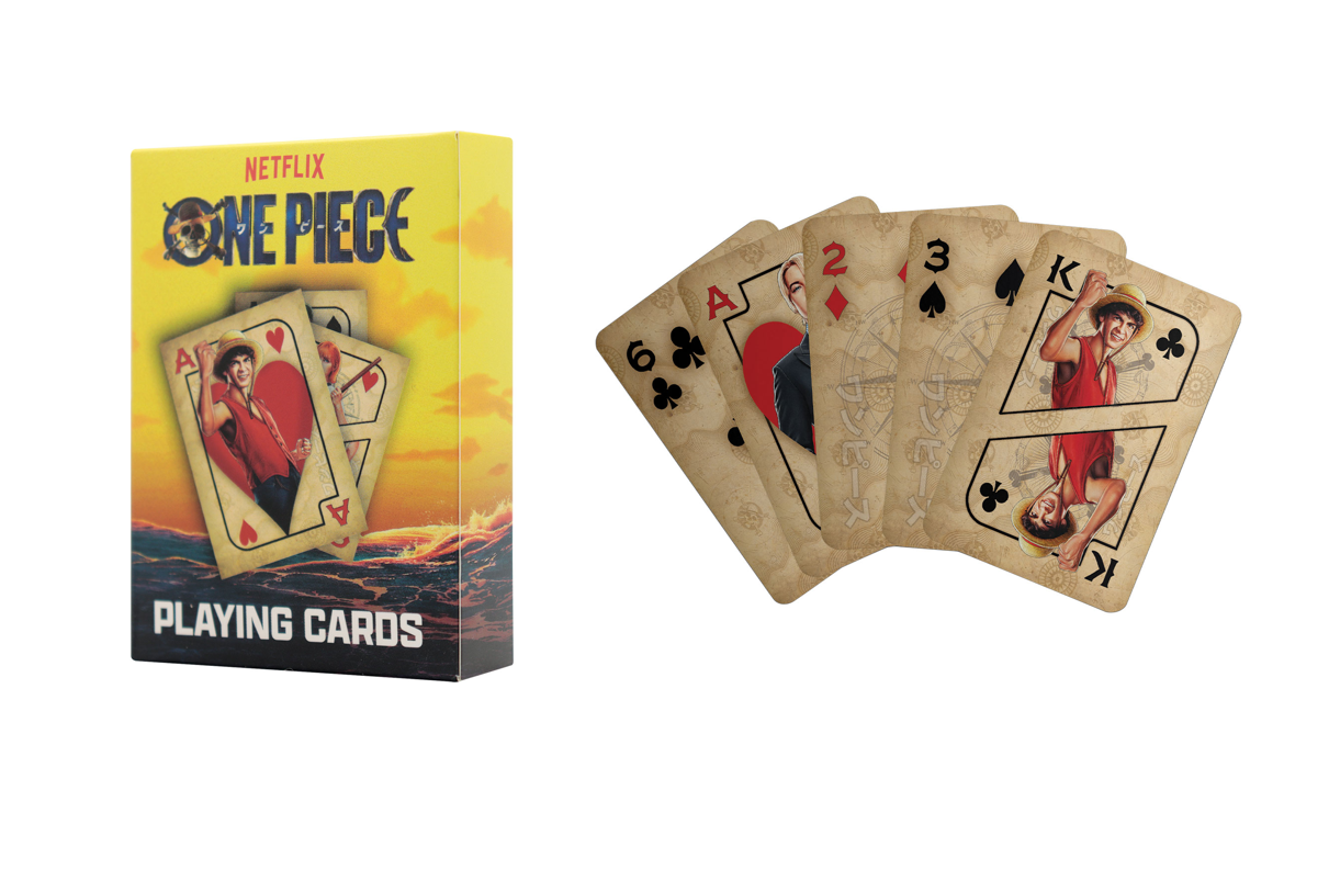 ONE PIECE NETFLIX - Playing Cards (52 cards + 2 jokers)
