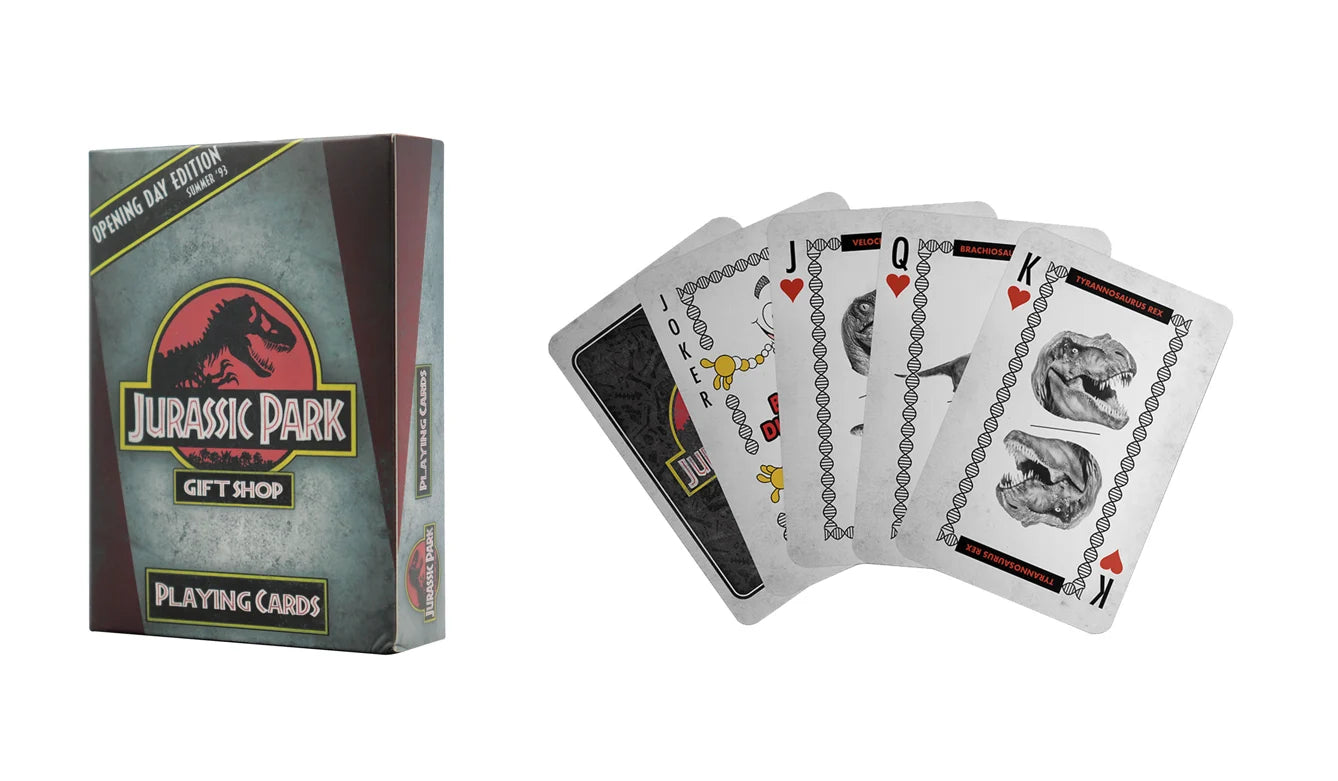 JURASSIC PARK - Playing Cards (52 cards + 2 jokers)