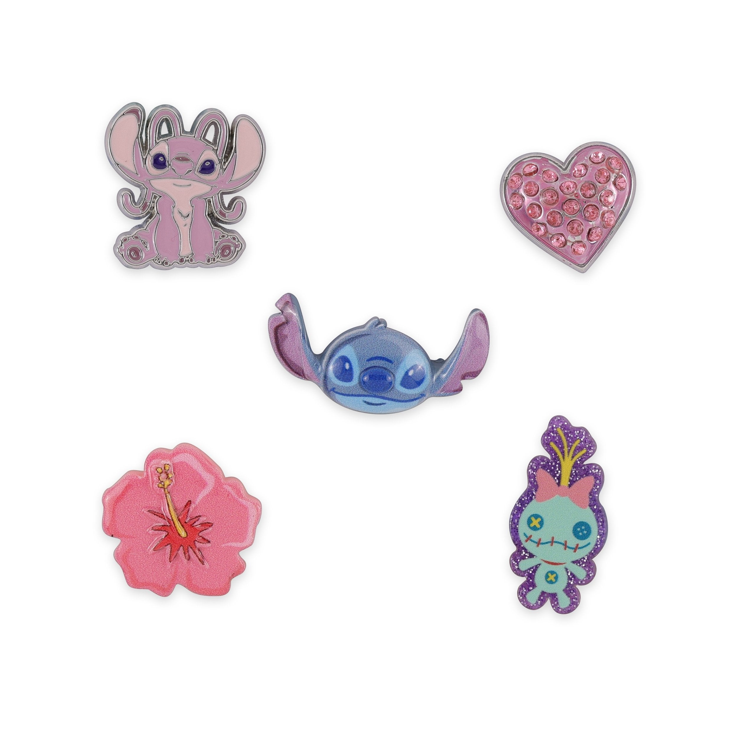 STITCH & ANGEL - Set of 5 Pin's