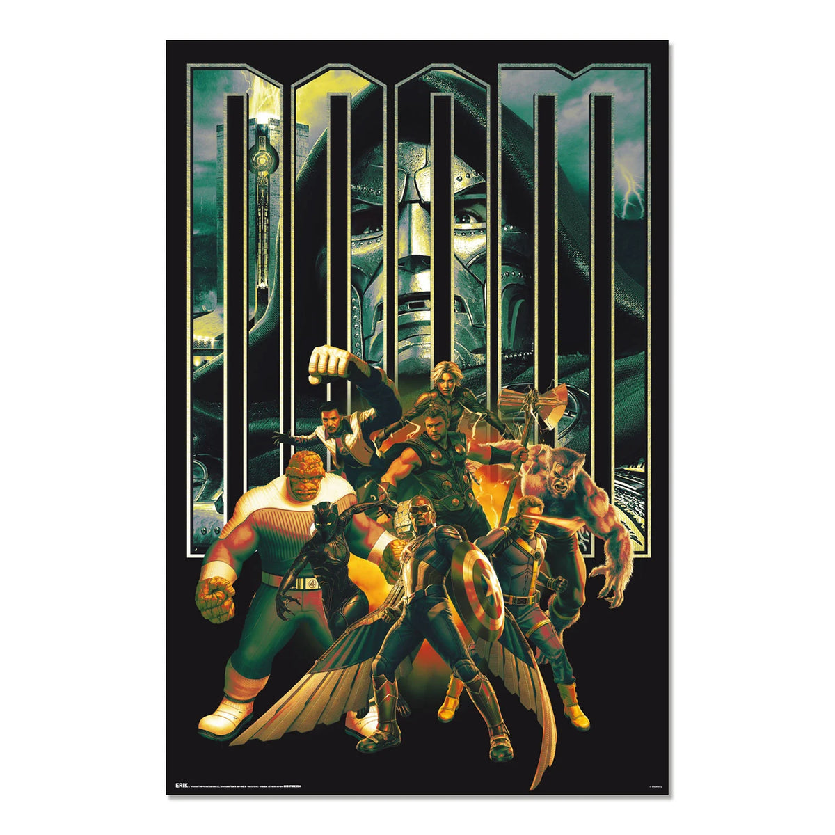 AVENGERS DOOMSDAY - Doom - Poster 61 x 91cm
