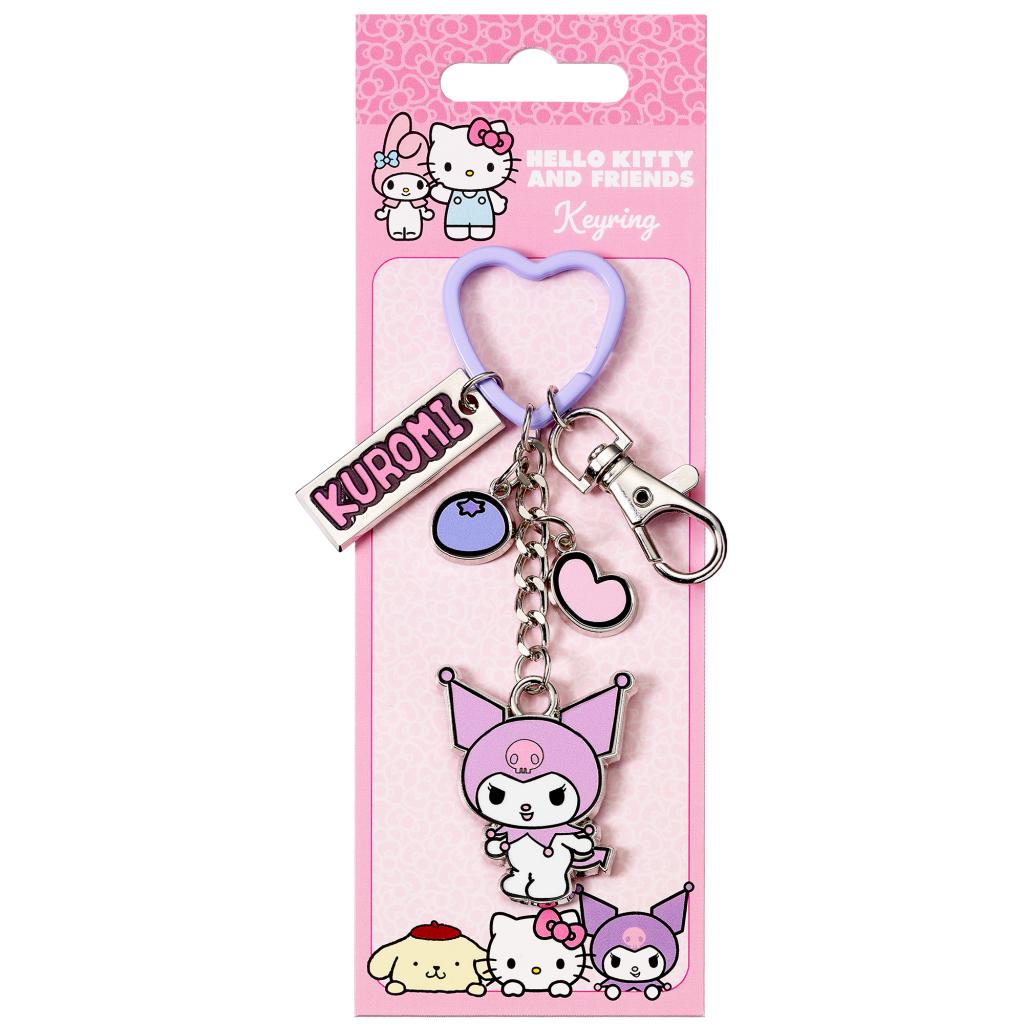 KUROMI - Blueberry - Keychain with Charms