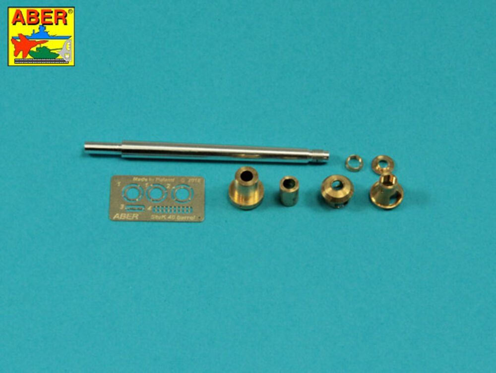 German StuK.40 L/48 7,5 cm Barrel with final muzzle brake for Stug.III, Ausf G final &Stug.IV late