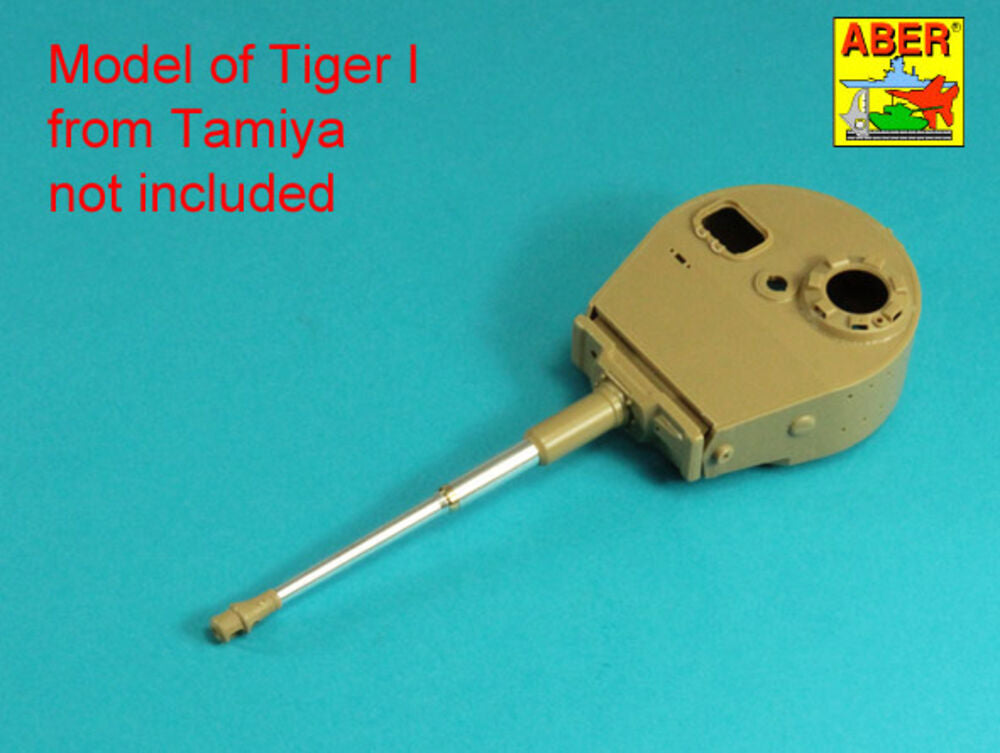 Tiger (, Ausf.E 88mm Barrel without muzzle brake