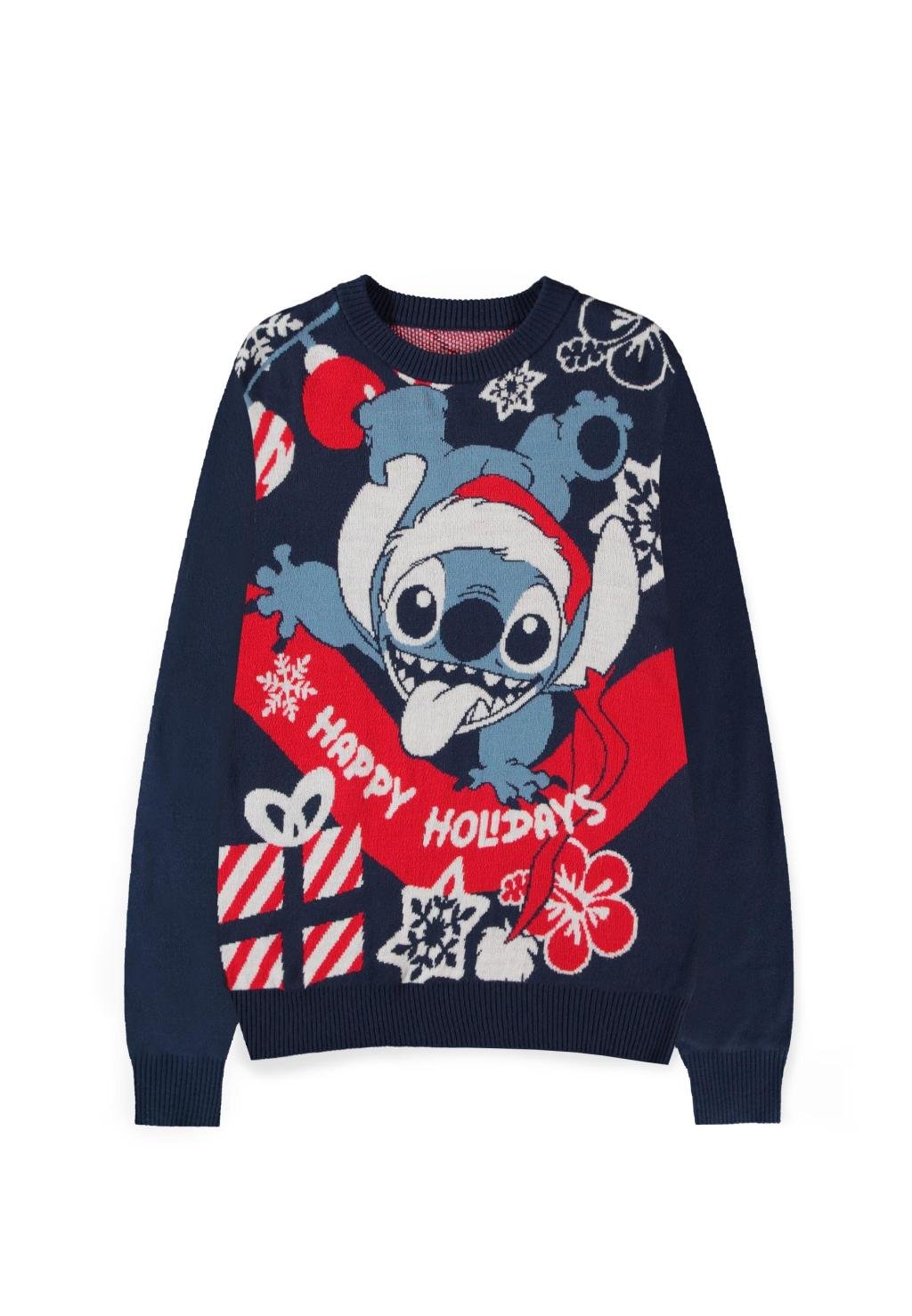 STITCH - Happy Holidays - Christmas Jumper (S)