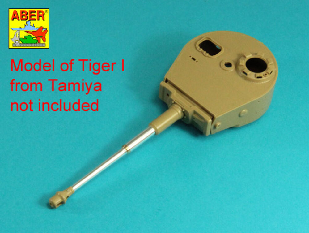 Tiger (, Ausf.E 88mm Barrel without muzzle brake