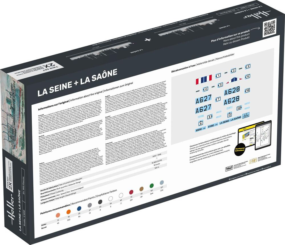 Twin Set La Seine + La Saone