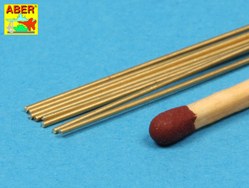 Brass round rods 0,6mm