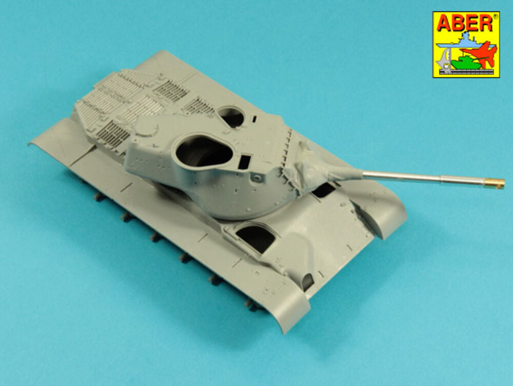 90 mm M-36 tank barrel cyrindrical Muzzle Brake with mantlet cover for U.S. M47 Patton