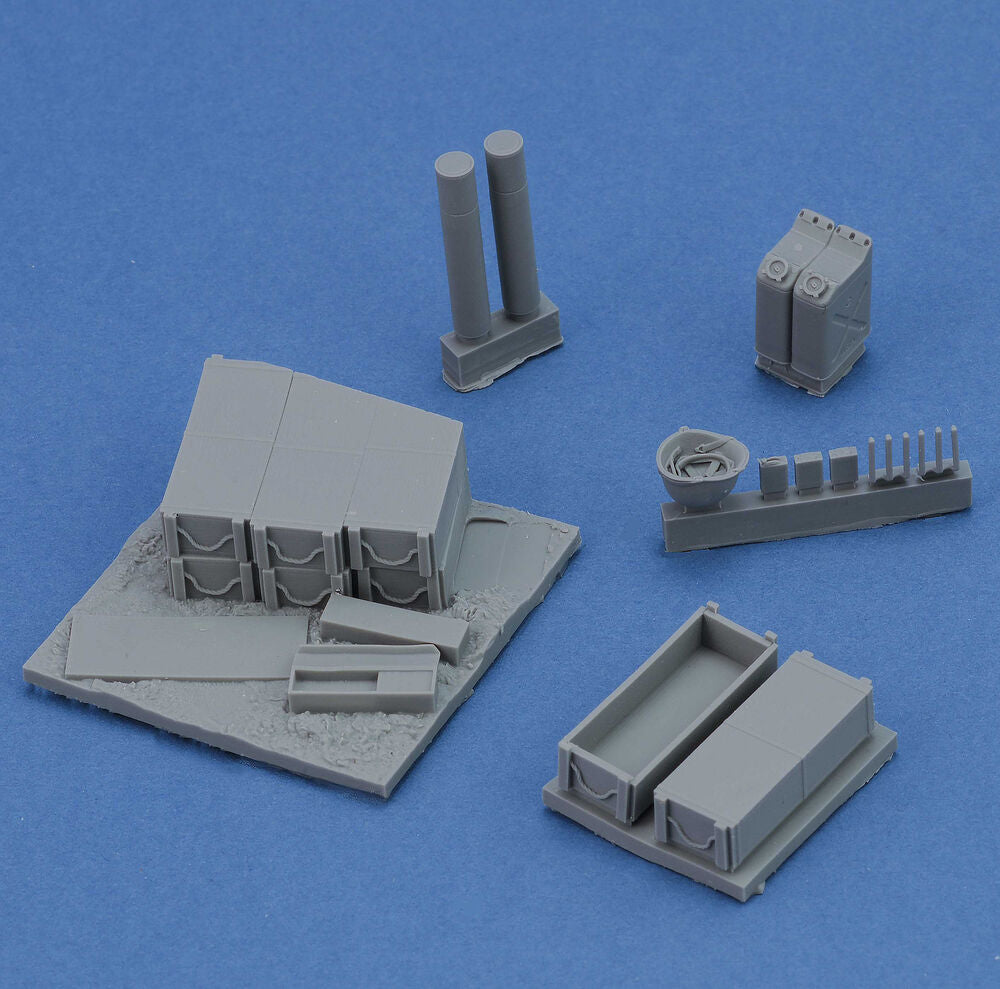 Base with 105 mm Ammo with Cases cm4x4