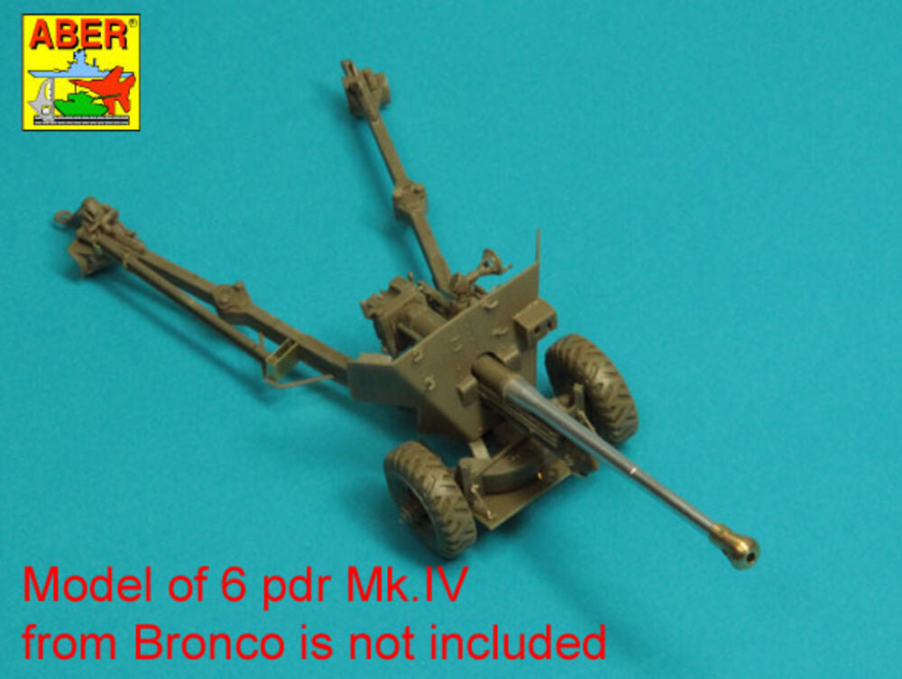 Barrel for 6 pdr Mk.IV (57mm) A/T Gun with ball muzzle brake