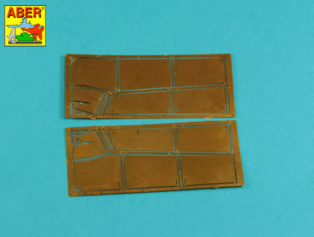 Jagdtiger ���Side Skirts -(Tamiya)
