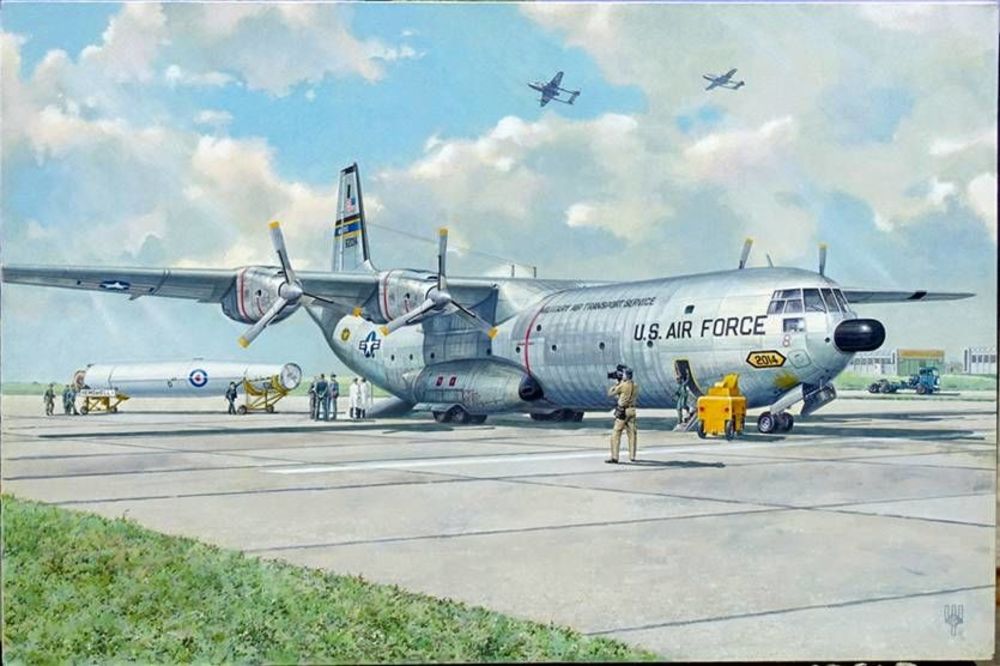 Douglas C-133 w/PGM 17 Thor IRBM